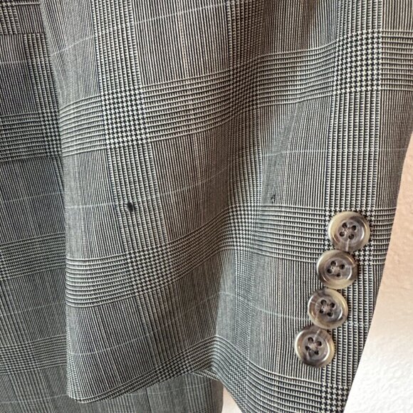 VTG Tommy Hilfiger Mcraes Blazer Mens Sports Coat Suit Jacket 46L Union Made USA - Picture 14 of 14